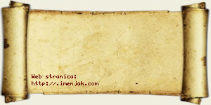 Ivanka Dimitrijević vizit kartica